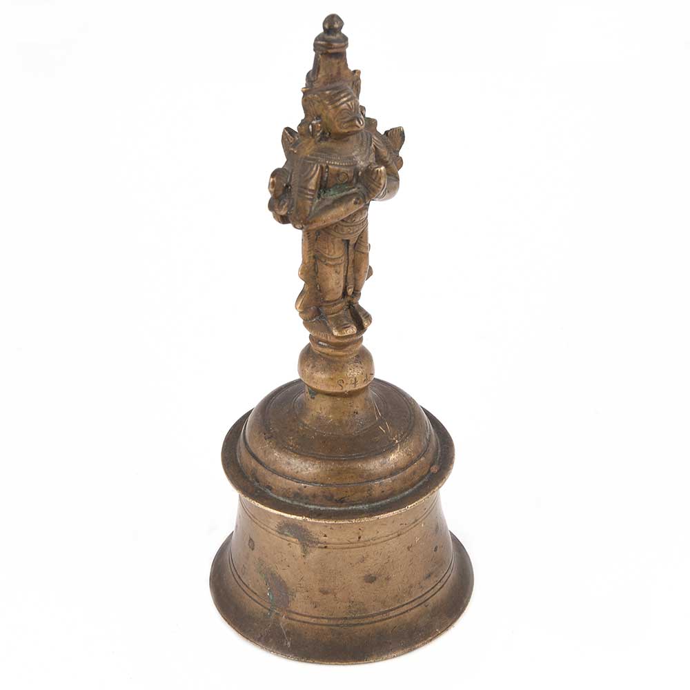 Brass Hanuman & Garuda Bell