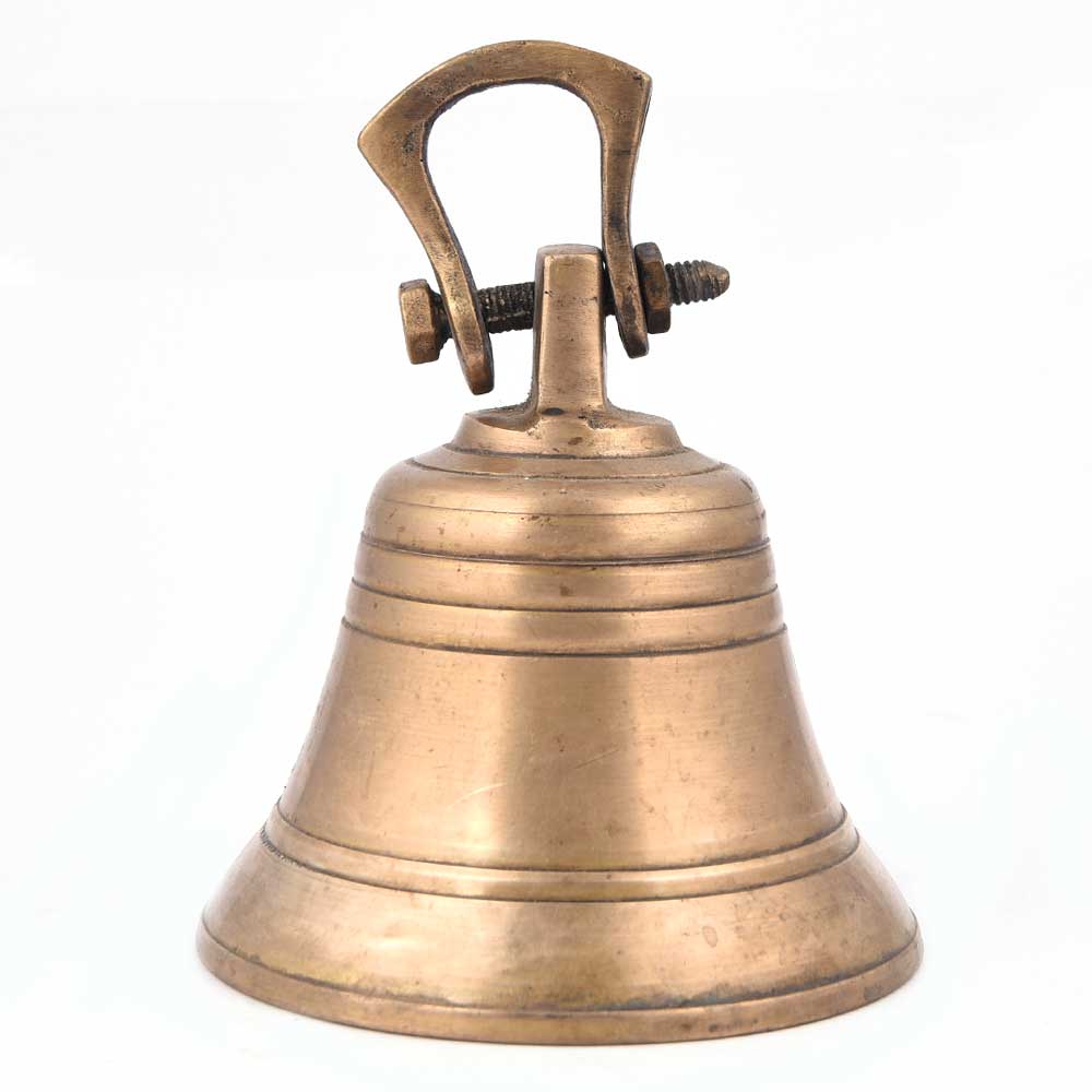Temple Used Light Weight Brass Bells