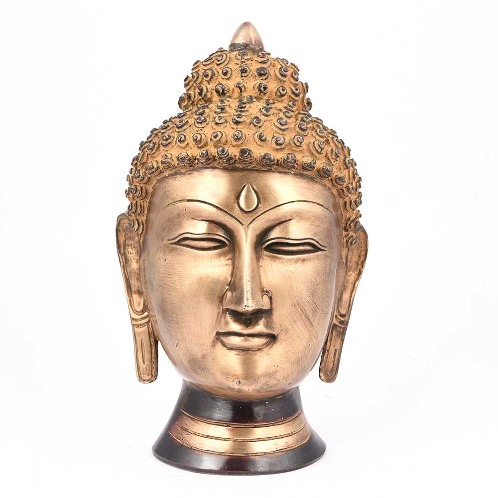 Buddha Head Wall Hanging Mask