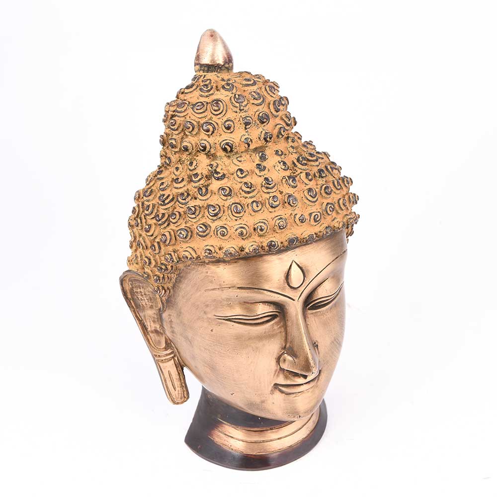 Buddha Head Wall Hanging Mask