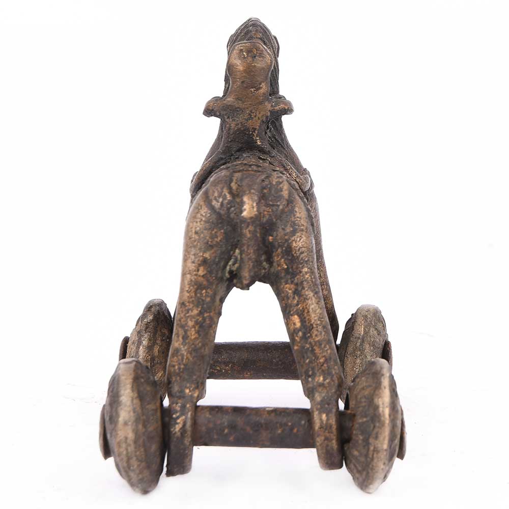 Rider on Horse with Wheels