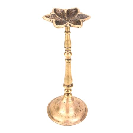 Big Hand Crafted Big Brass Oil Lamp Diya Stand