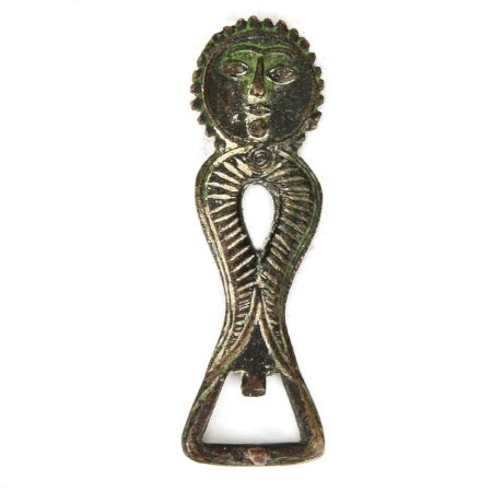 Bronze Tribal Face Bottle Opener