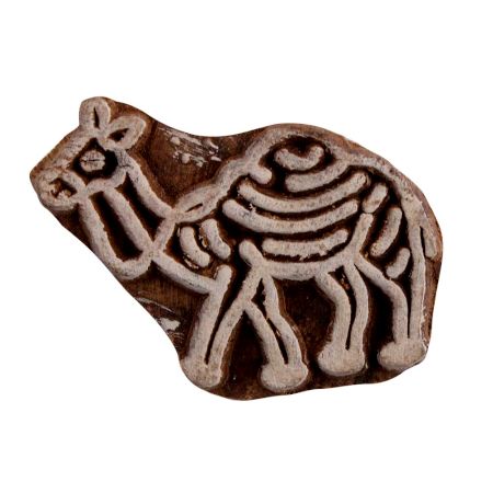 Set of 1 Piece New Wooden Printing Block