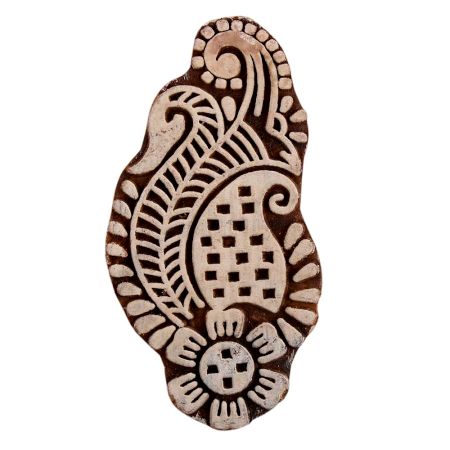 Set of 1 Piece New Wooden Printing Block