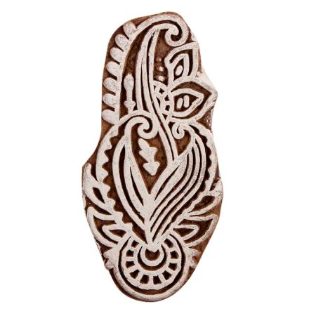 Set of 1 Piece New Wooden Printing Block