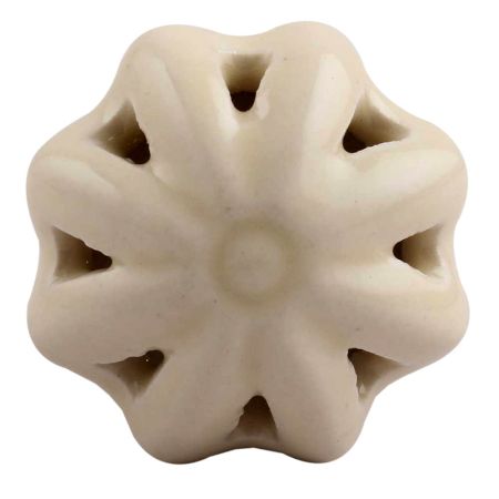 Cream Daffodil Flower Wine Stopper