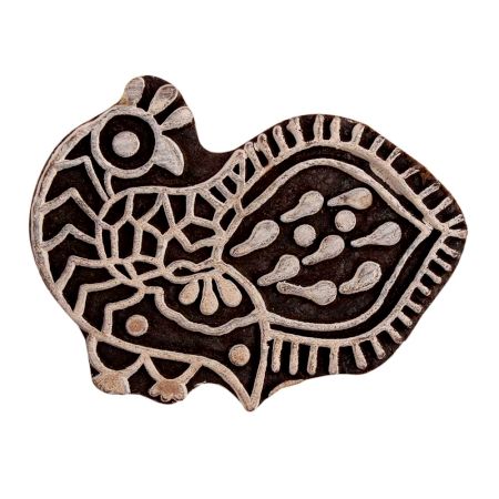 Set of 1 Piece New Wooden Printing Block