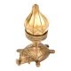 Bronze Lotus Incense Cone Or Candle Holder