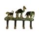 Bronze Safari Hooks Wall Decor