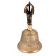 Handmade Brass Bell with Claw Shape Handle