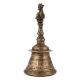 Brass Bell Cow on Top Handle