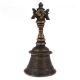 Vintage Solid Brass Desk Bell Decorative Handle