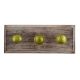 Lime Flat Drawer Glass Wooden Hooks