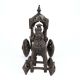 Brass Horse with Carriage Temple Toy