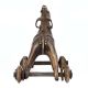Brass Horse on Wheel Temple Toy