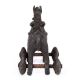 Brass Horse on Wheel Temple Toy