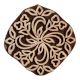 Set of 1 Piece New Wooden Printing Block