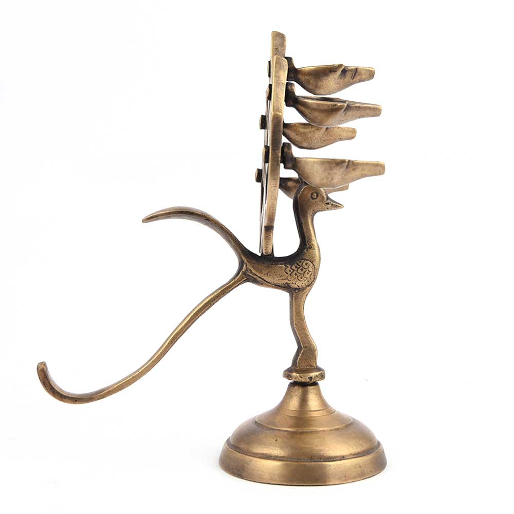 Brass Traditional Tree Indian Oil Lamp