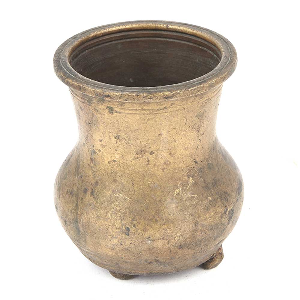 Thick & Heavy Solid Brass Hindu Pooja Holy Water Pot