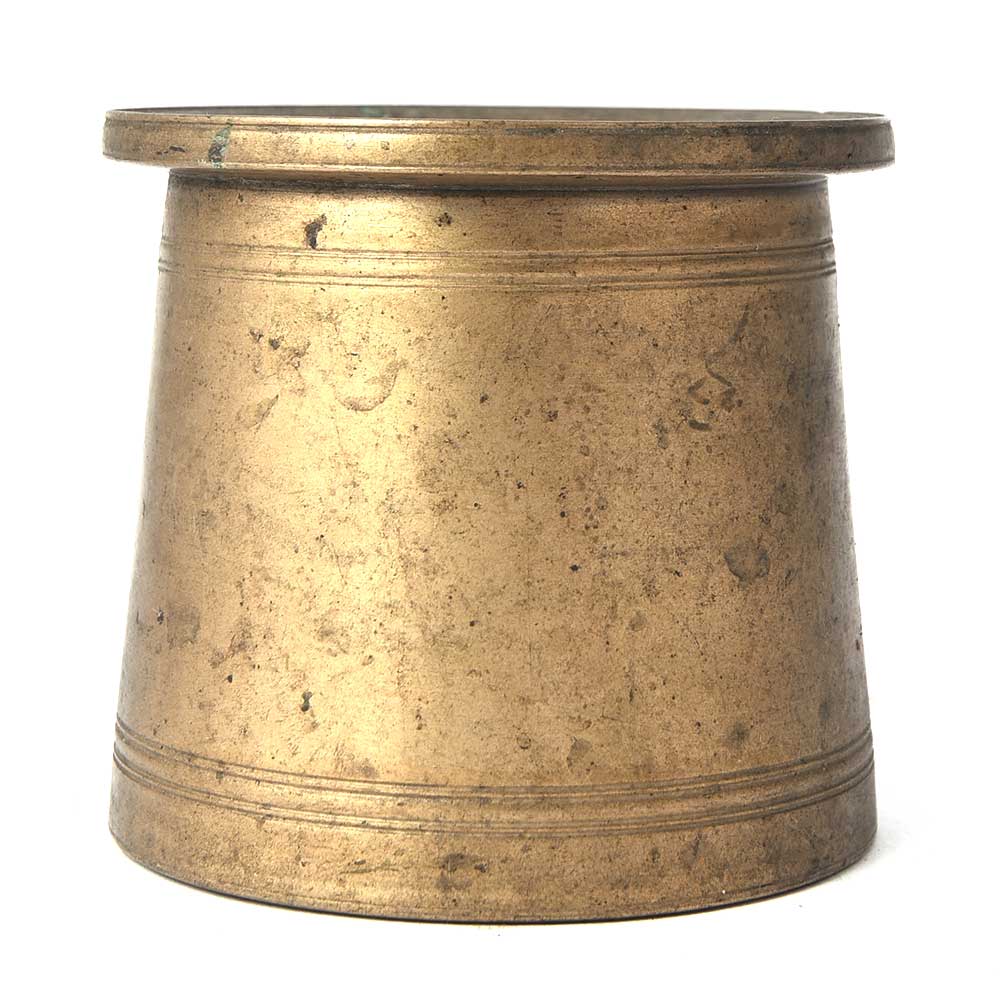 Traditional Old Brass Holy Water Pot