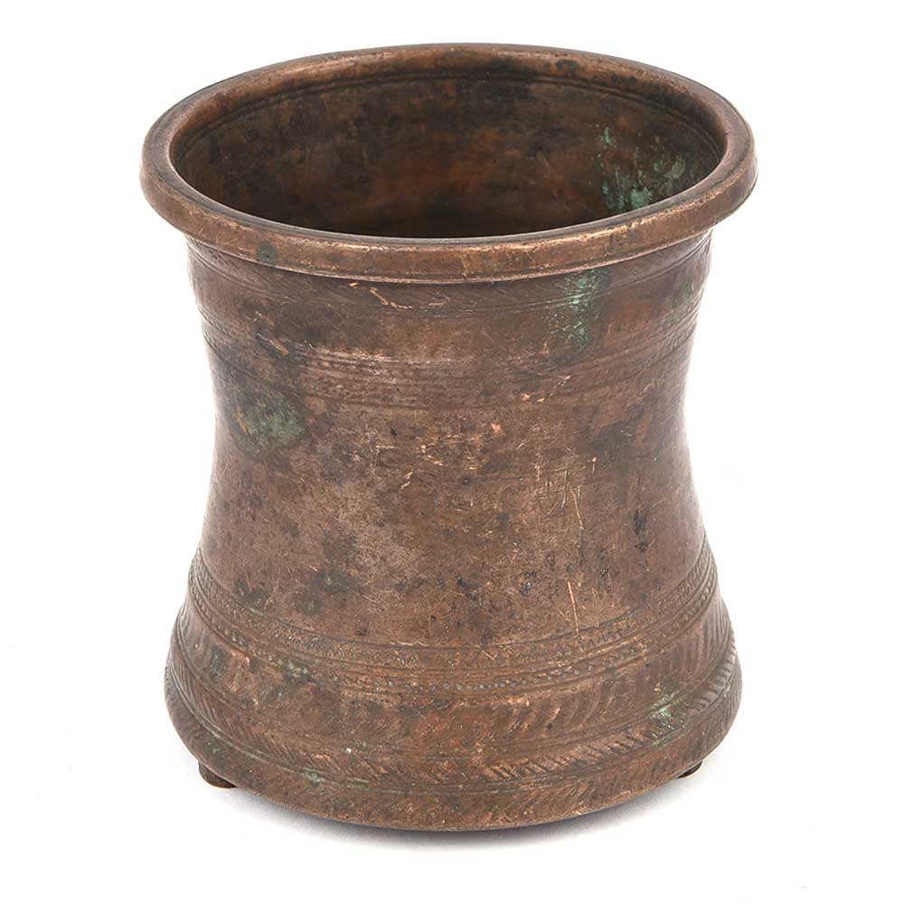 Ancient Copper Holy Water Pot