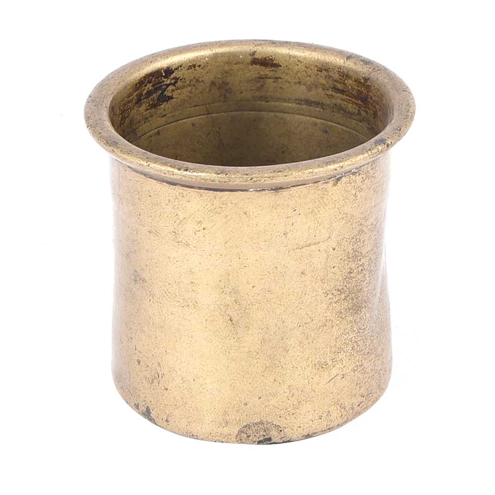 Old Handcrafted Brass Engraved Holy Water Pot