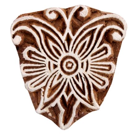 Set of 1 Piece New Wooden Printing Block