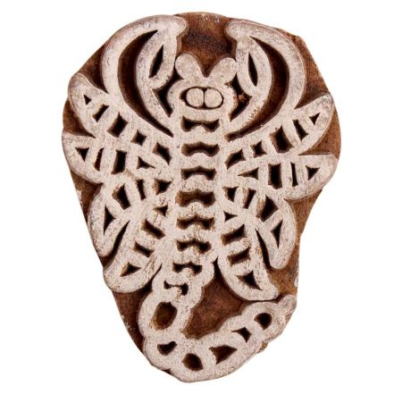 Set of 1 Piece New Wooden Printing Block