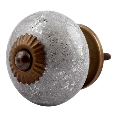 Silver Ceramic Cabinet Knob Online
