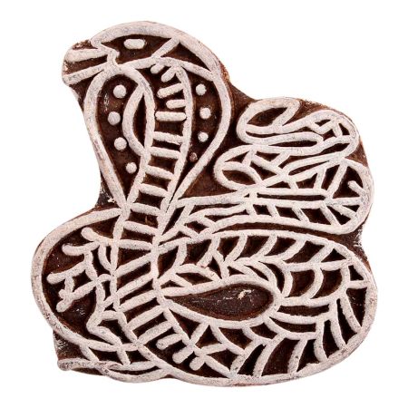 Set of 1 Piece New Wooden Printing Block