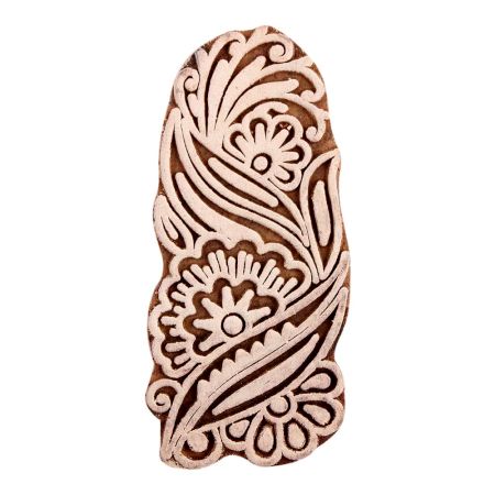 Set of 1 Piece New Wooden Printing Block