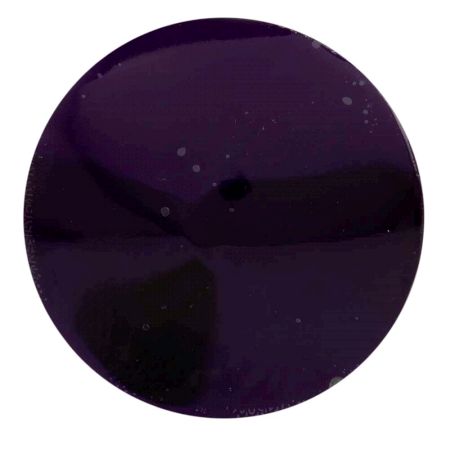 Purple Flat Glass Wine Stopper