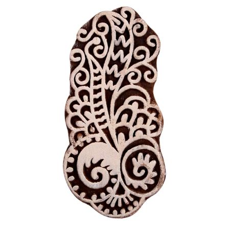 Set of 1 Piece New Wooden Printing Block