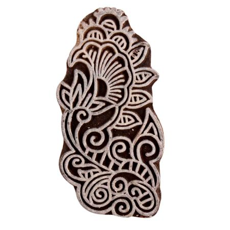 Set of 1 Piece New Wooden Printing Block