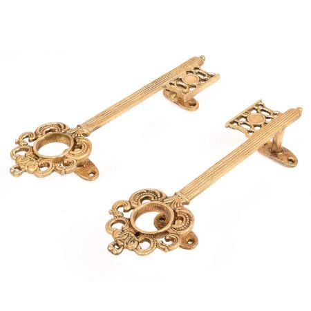 Designer Brass Key Door Handles(Set of 2 Pieces)