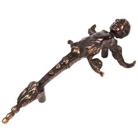 Brass Cherub Door Handle