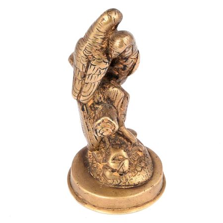 Brass Parrot Couple