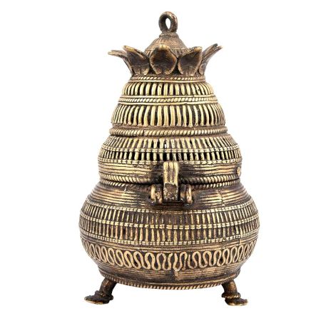 Tribal Pot Shape Box