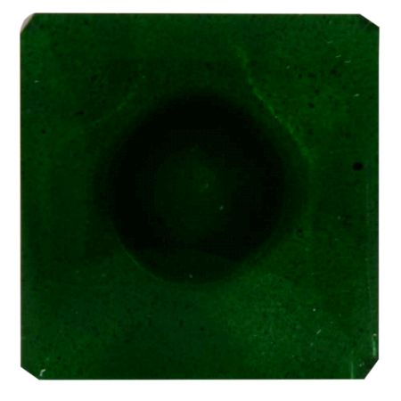 Green Square Flat Glass Wine Stopper