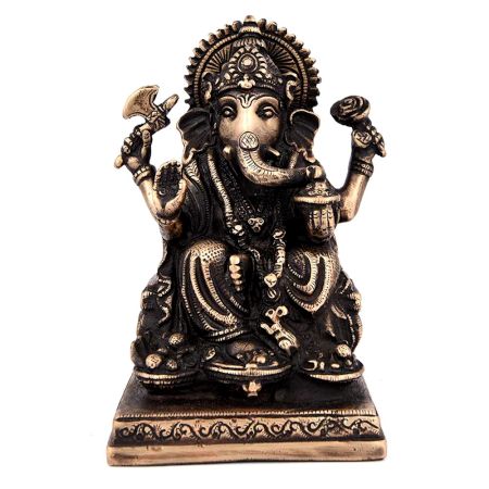 Brass Ganesha Statue