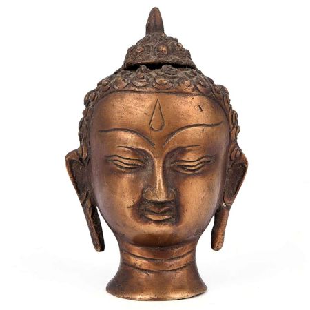 Bronze Buddha Head
