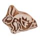 Set of 1 Piece New Wooden Printing Block
