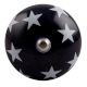 Navy Blue Star Ceramic Wine Stopper