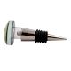 Lime Flat Cabinet Glass Wine Stopper