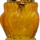 Amber Hanging glass light fixture Small Lamp