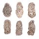 Set of 6 Piece New Mix Wooden Printing Block