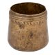 Vintage Orissa Brass Grain Measurement Pot Paili