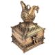 Tribal Bird Brass Jewellery Box