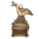 Tribal Peacock Brass Box
